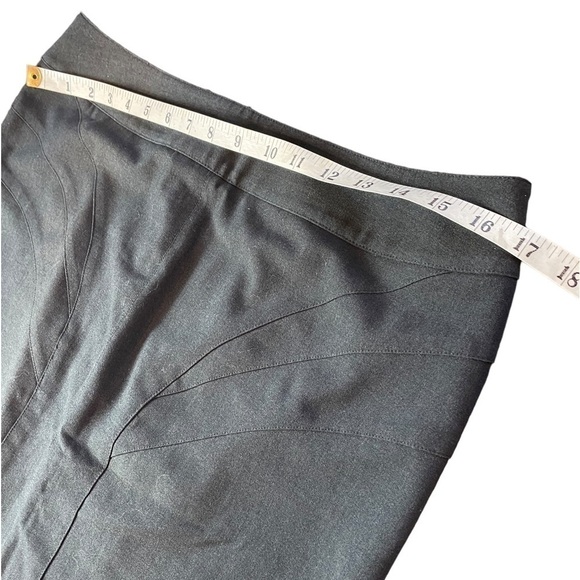 Grace Elements Dark Charcoal Pleated Skirt Women's Size 12 - Picture 6 of 13